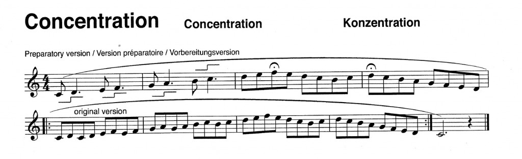 VII - 0 - Concentration original
