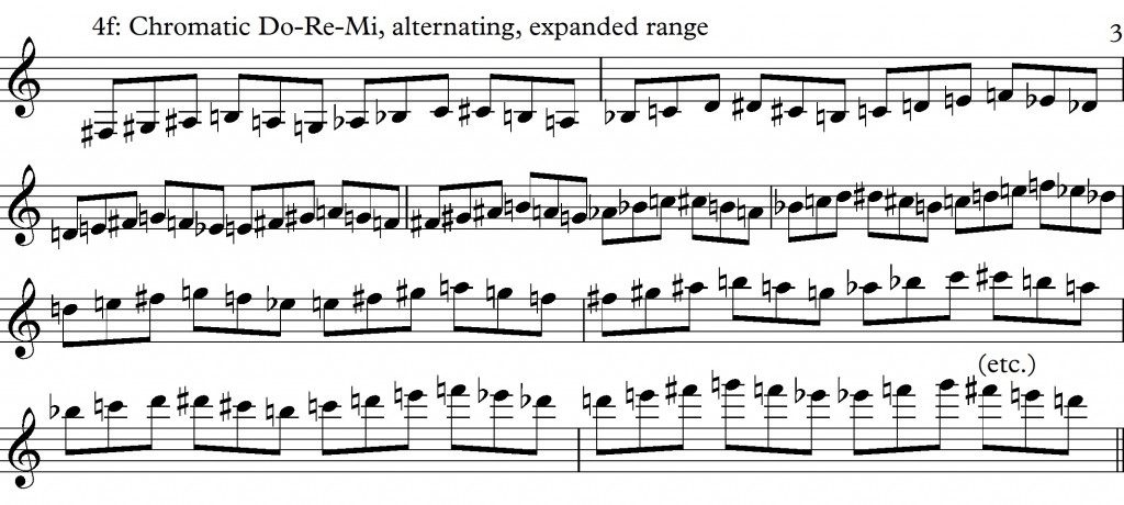 9 - Chromatic do-re-mi expanded